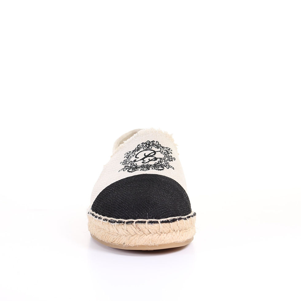 Thumbnail: Twotone Espadrilles-Ivory