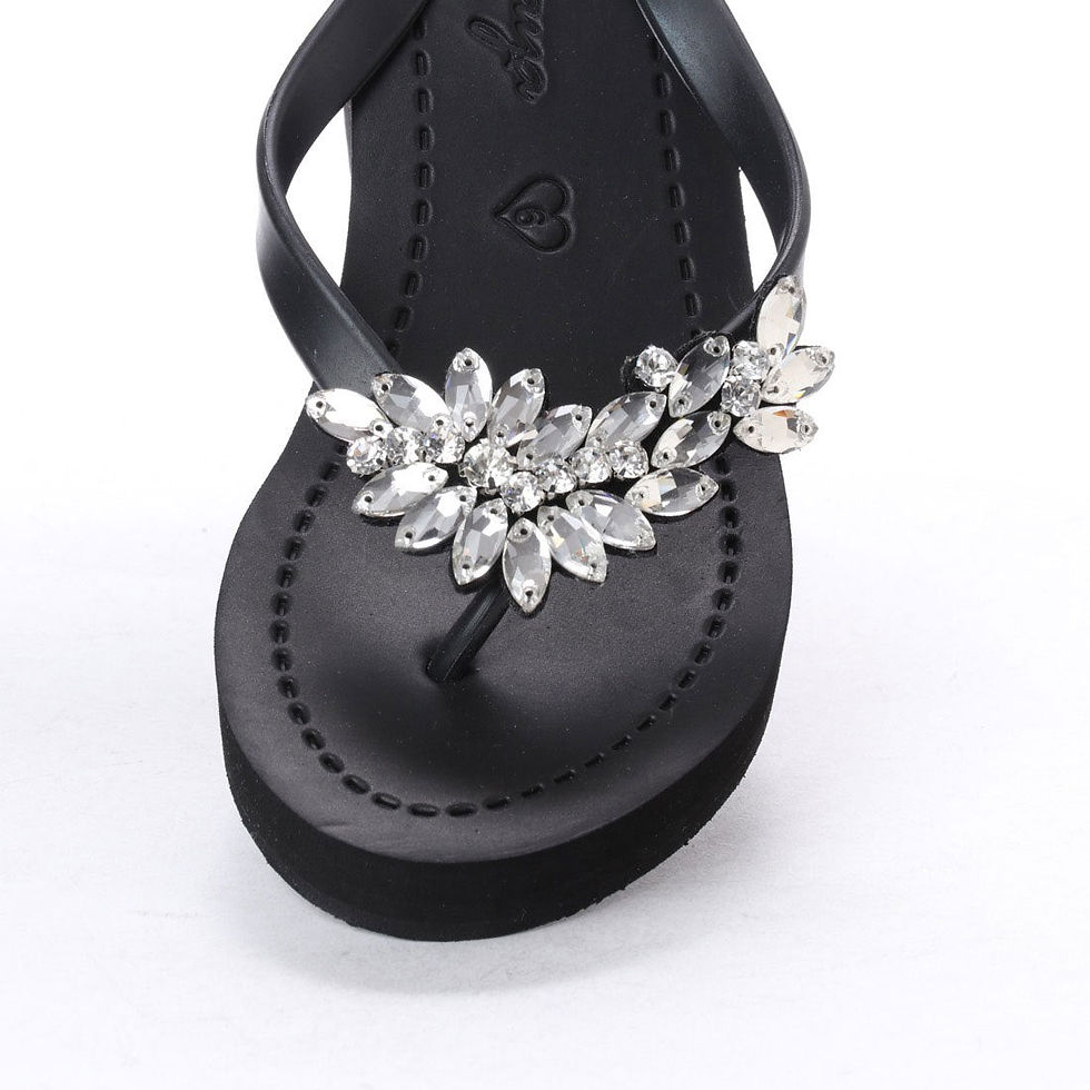 Hình thu nhỏ: Giày đế cao Manhattan (Crystal) cho nữ