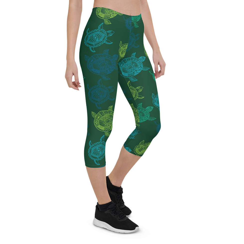 Hình thu nhỏ: Quần legging lửng nữ All Day Comfort Turtle