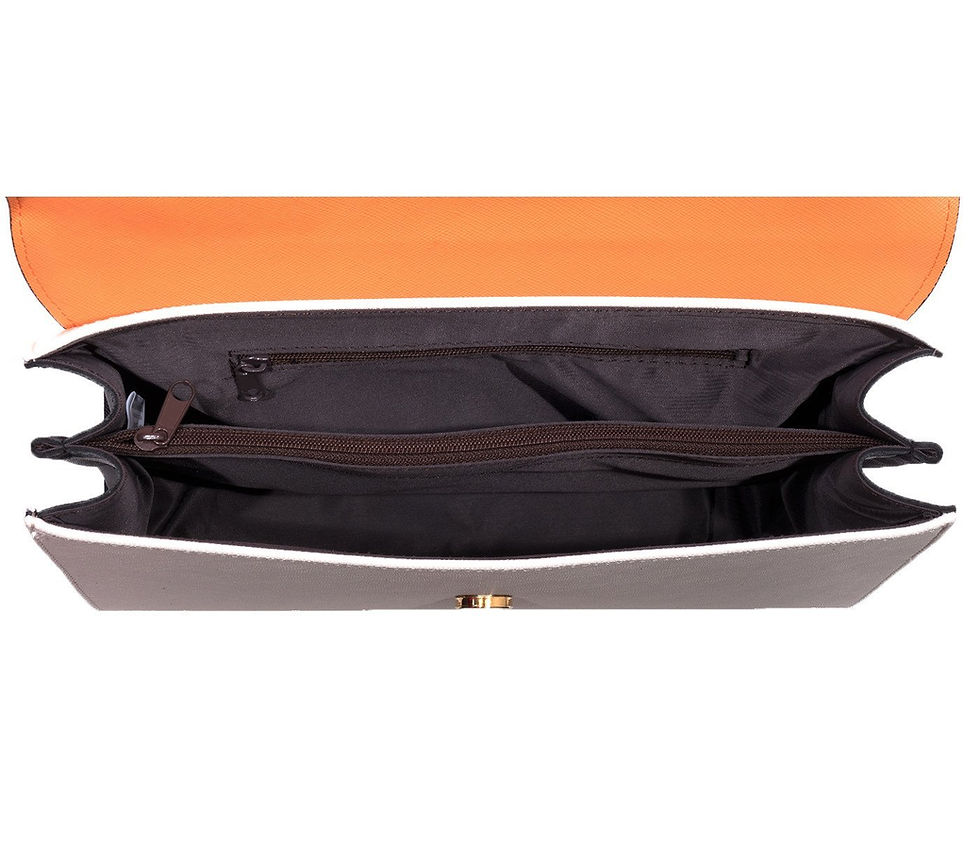 Thumbnail: SIMONE - Black Vegan Leather Handbag