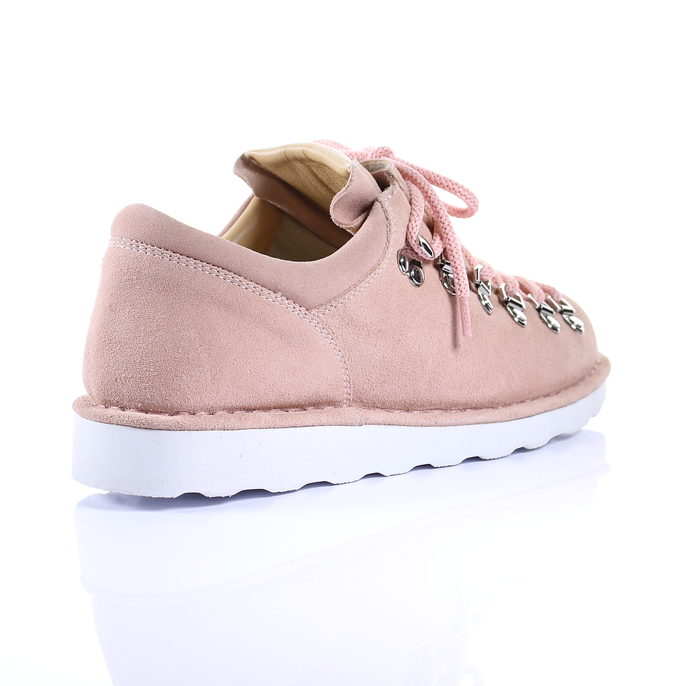 Thumbnail: Ladies  Suede Casual Boots (Pink)