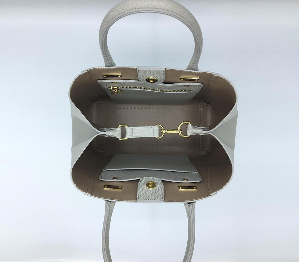 Thumbnail: Jane - Grey Vegan Leather Satchel