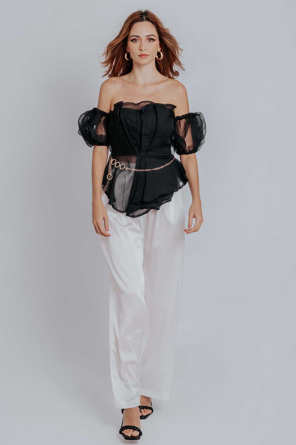 Hình thu nhỏ: Top Peplum Raven