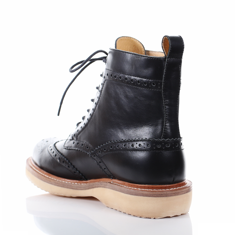 Thumbnail: Men's Leather Oxford Boots