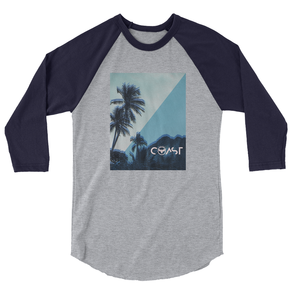 Hình thu nhỏ: Áo Raglan nam tay 3/4 Big Head Surf