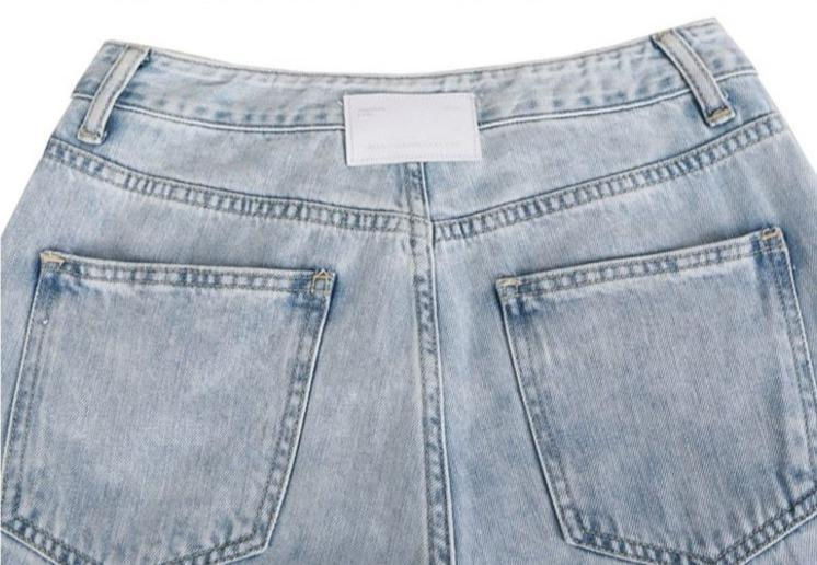 Thumbnail: Sawako Loose Denim Wide Leg Pants