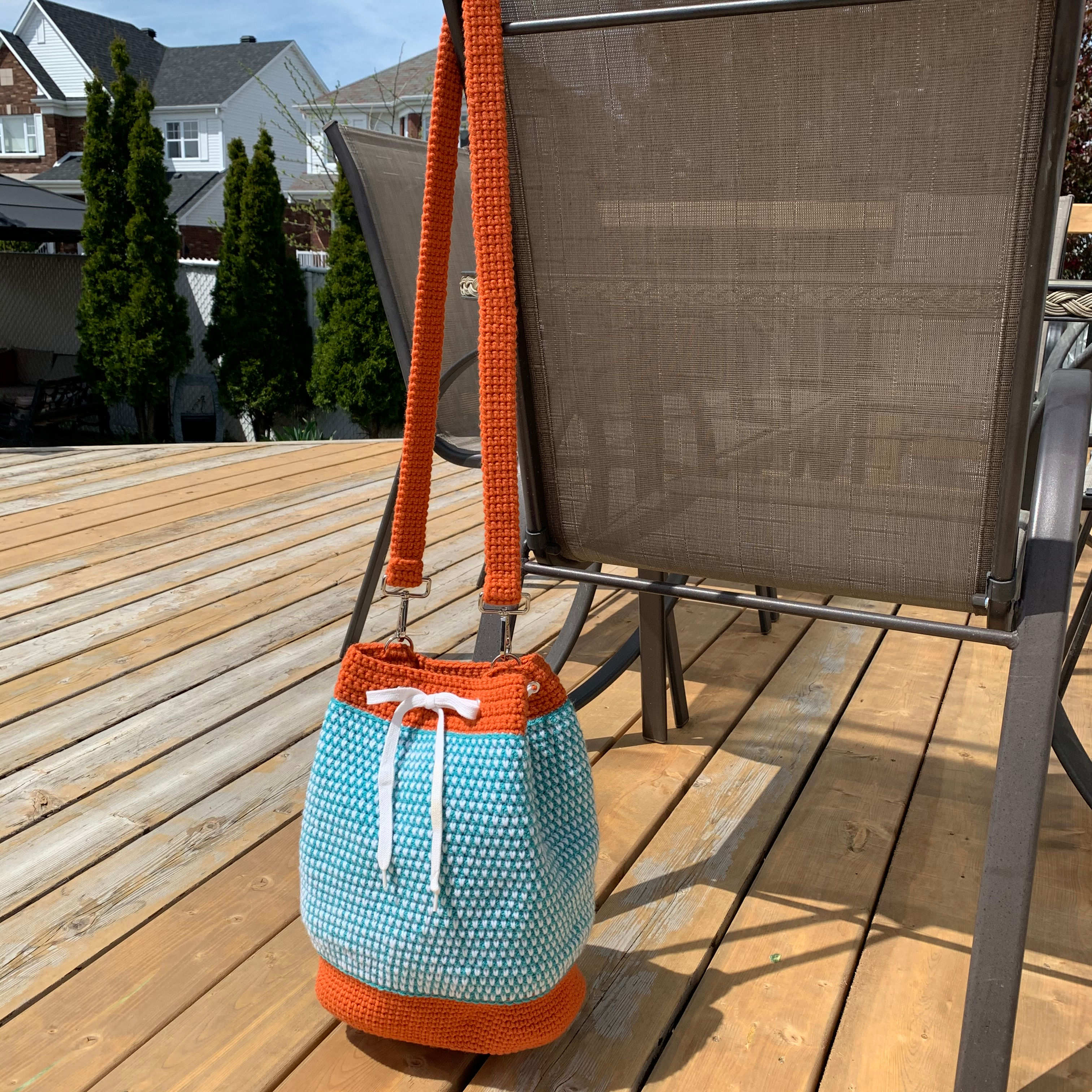 Mosaic Bucket Bag