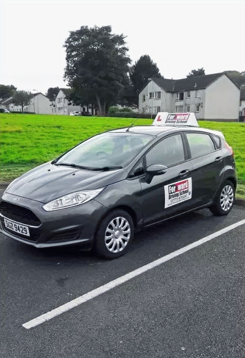 Forward Driving School Manual Black Car