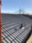 Grey slate roof