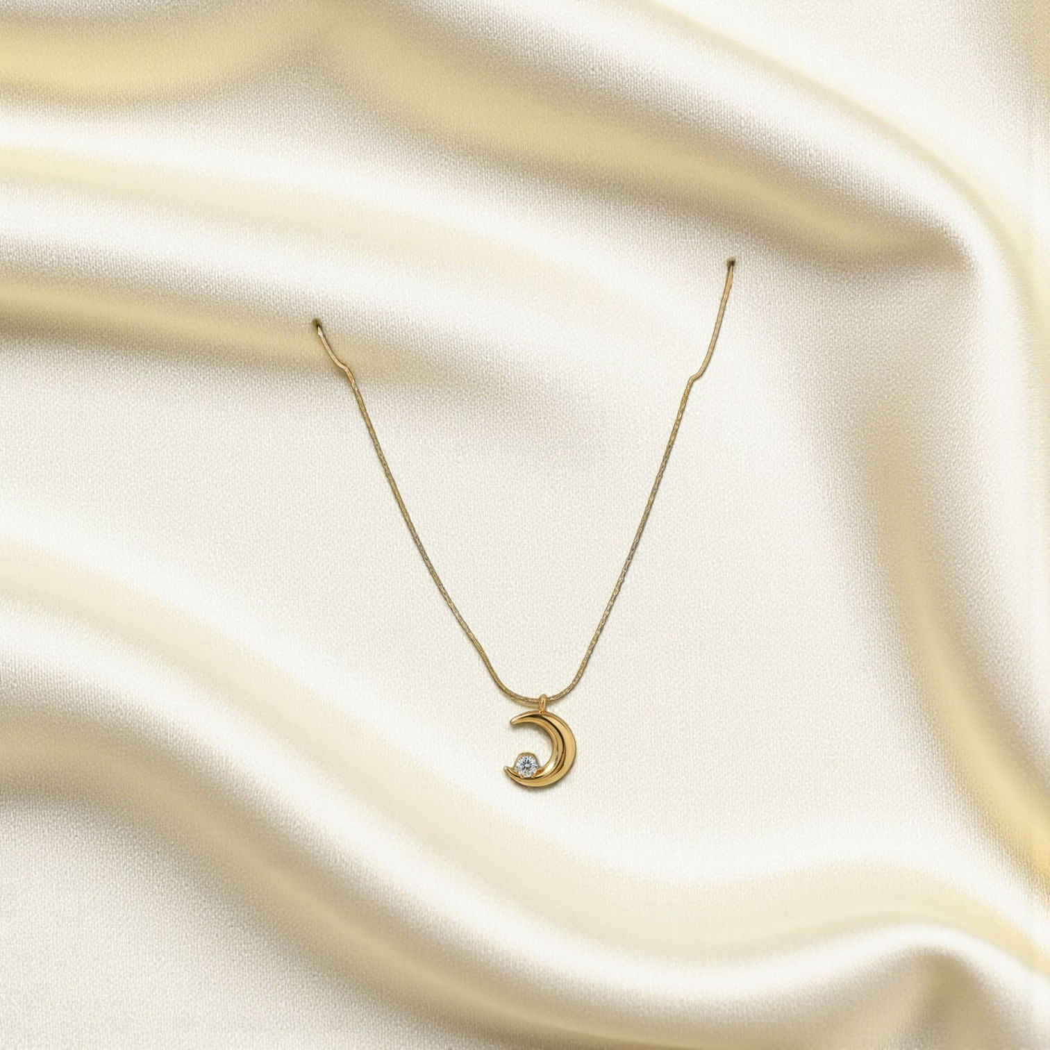 Moonlit Spark Necklace