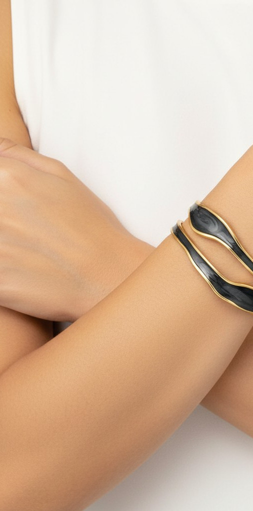 black enamel bangle & ring set mod.jpg