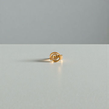 Thumbnail: Modern Spiral Ring-PVD Gold