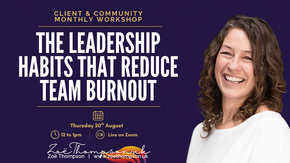 The Leadership Habits That Reduce Team Burnout