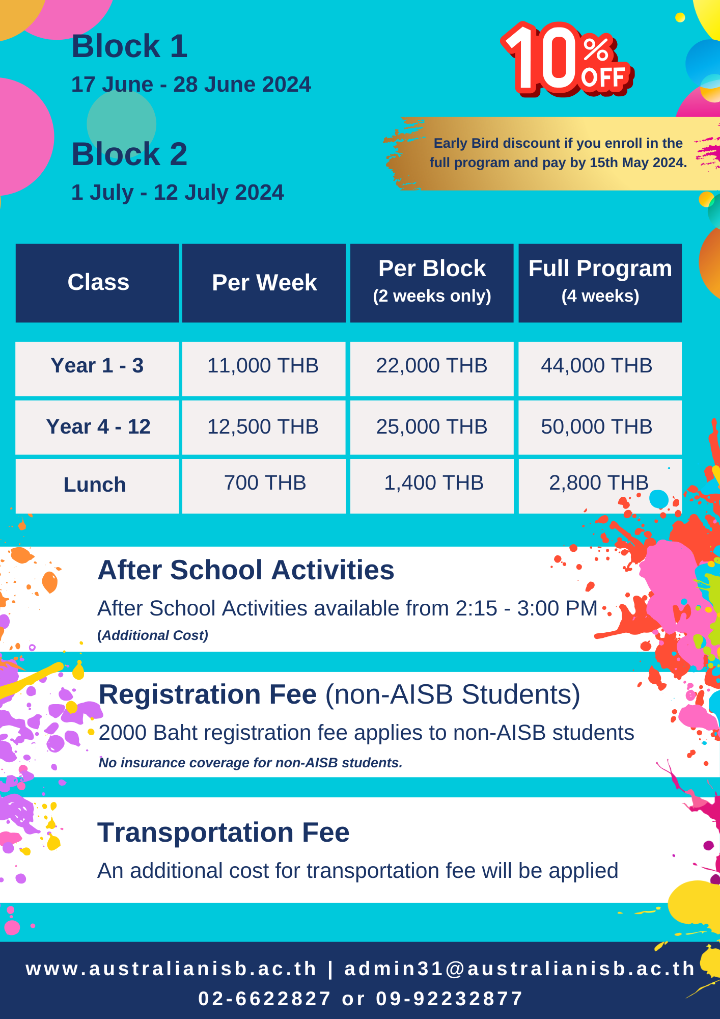 AISB Soi 31 Summer School 2024