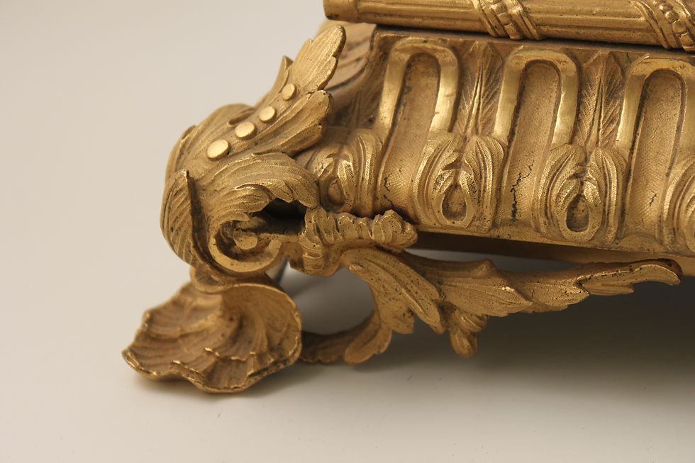 Thumbnail: Early 19th century ormolu mantel clock