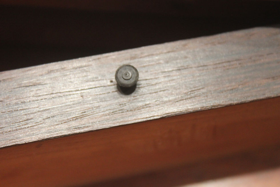 Thumbnail: A Regency period rosewood and brass inlaid writing slope + secret drawers 4904