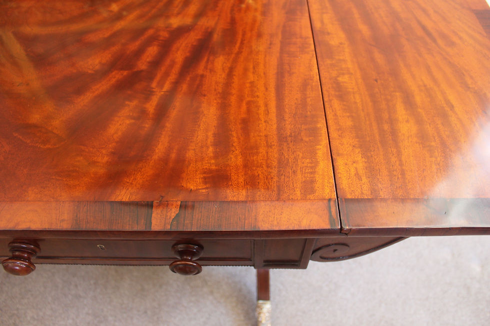Thumbnail: An early 19th Century mahogany sofa table