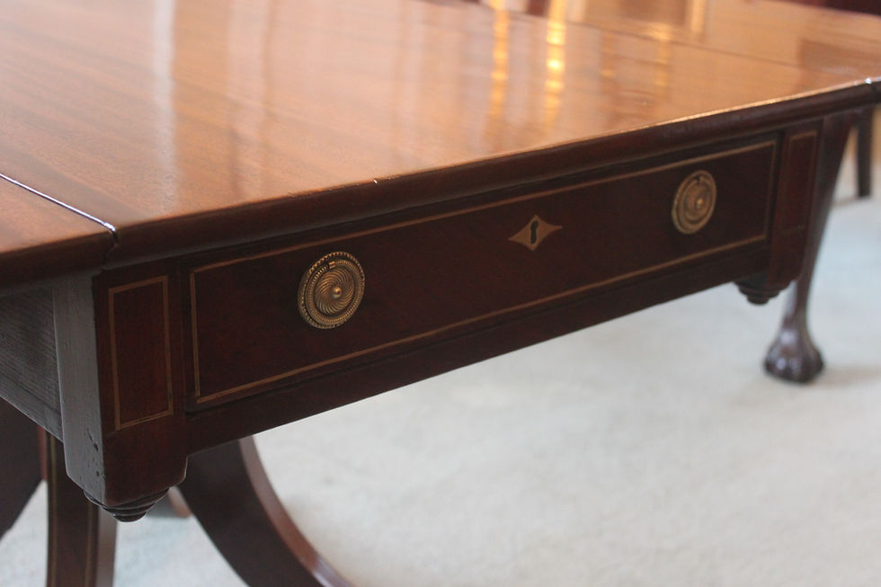 Thumbnail: Regency period mahogany Pembroke table