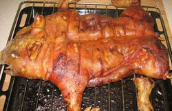 Cerdo asado