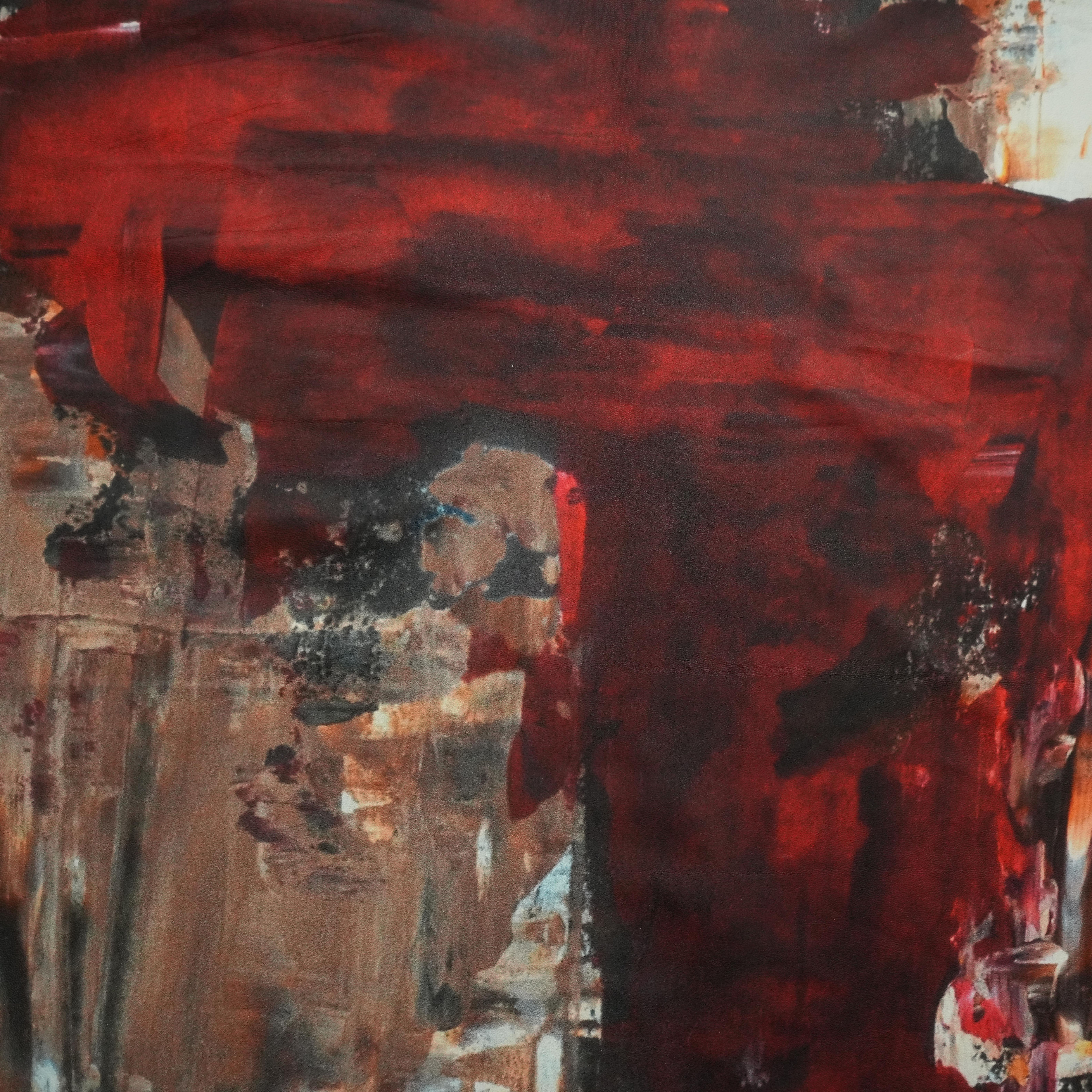 GRAFITTI PRINT LEATHER