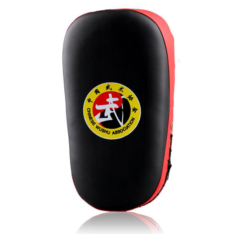 Miniatura: Almofadas curvas mma muay thai tkd luvas de perfuração couro do plutônio sand