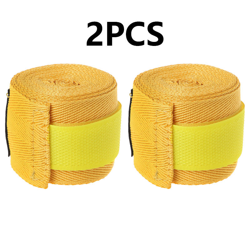 Miniatura: 2 pçs 1.5/2/3/5m ataduras de treinamento de boxe algodão esportes ataduras san