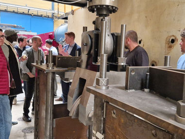 Consortium meeting in Nantes, focus on mechanical trials