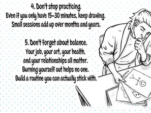 5 things to avoid when balancing art with a full time job.