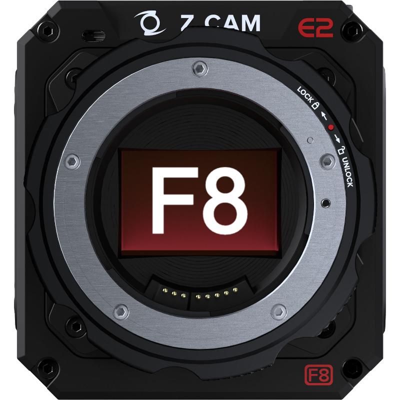F8 Camera Z CAM E2-F8 Crop Factors