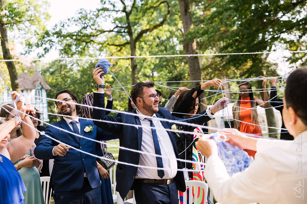 rituel pelote de laine mariage
