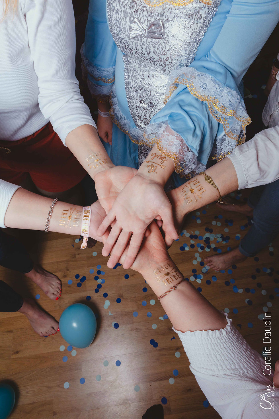 Tatouages amies EVJF