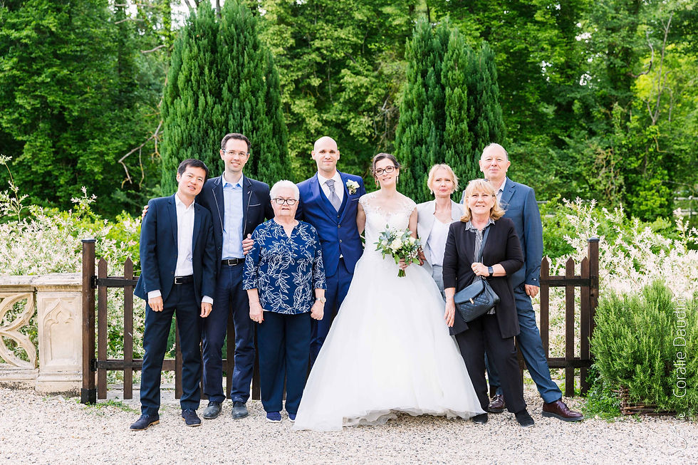 photo famille mariage