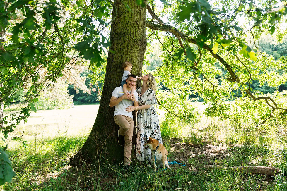 Shooting photo famille au parc de Sceaux