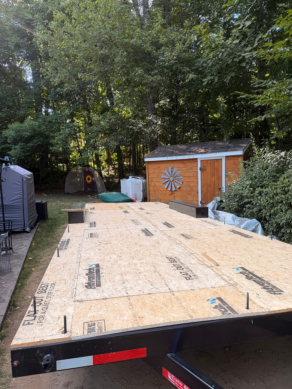 Stage 2: The Subfloor is Down