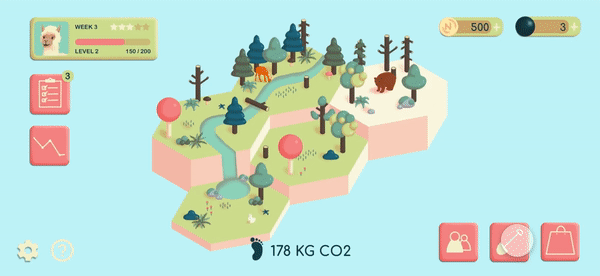 My Growing Island prototype