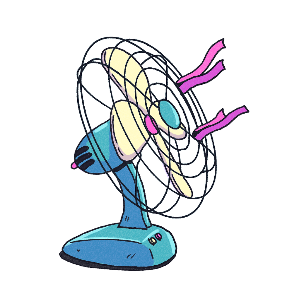Ly Leova fan sticker