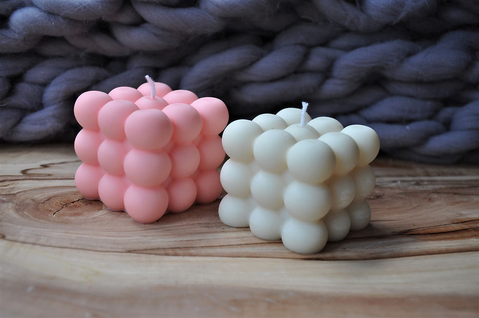 Miniaturbild: Kerze "Bubble"
