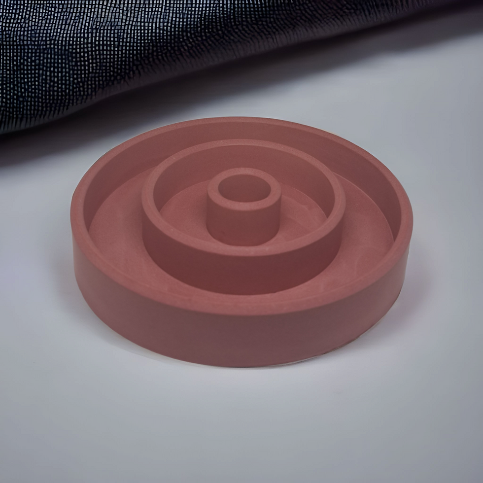 Miniaturbild: Dekoteller mit Kerzenhalter