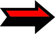 Black and Red Right Arrow