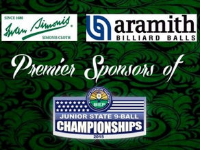 Simonis & Aramith as Premier Sponsors of BEF Junior State Championships! ~ Samm Diep-Vidal {Pre