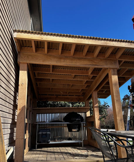 Cook-Out Pergola