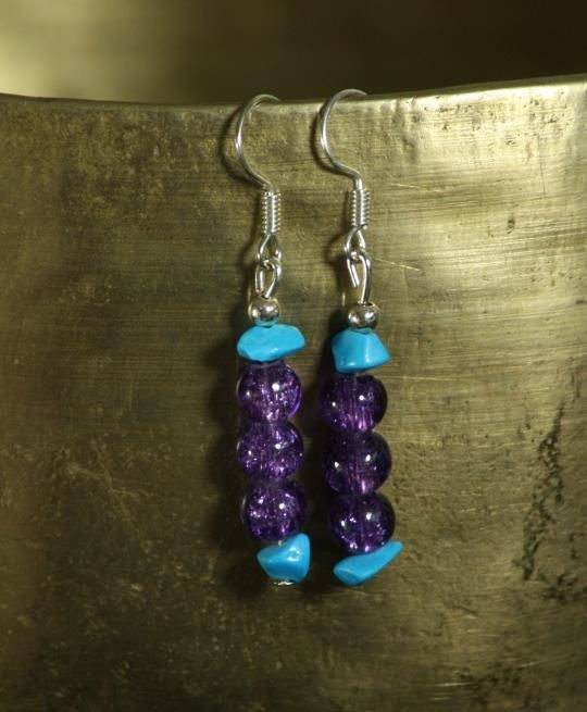 Thumbnail: Turquoise Bracelet Earring Set