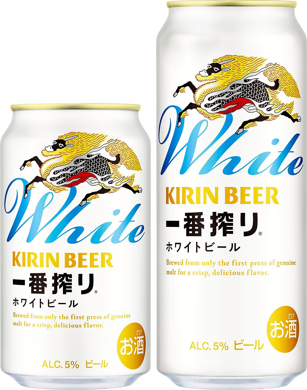 ホワイトビールと一目でわかる白を基調としたデザイン。晴れ風に続くヒット商品となるのでしょうか。