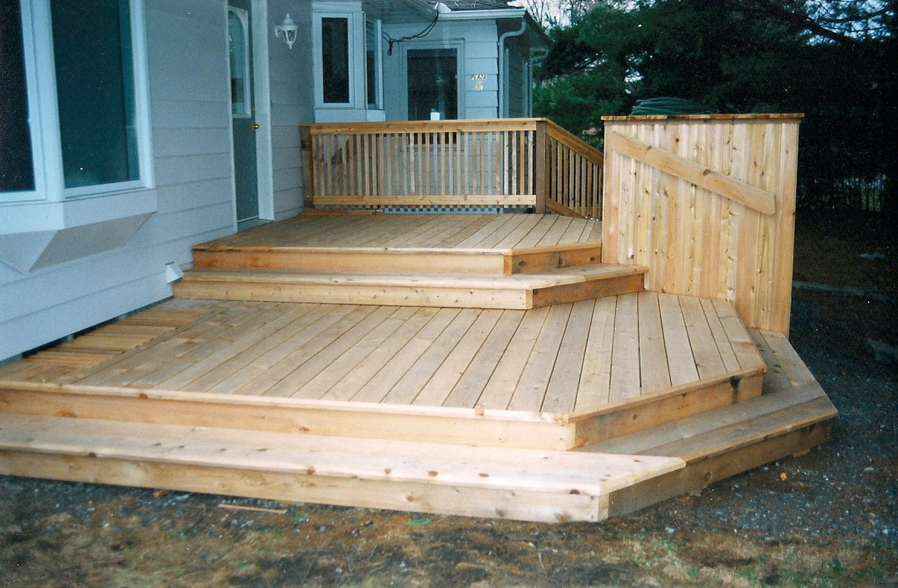 Multi-Level Deck & Storage Shed