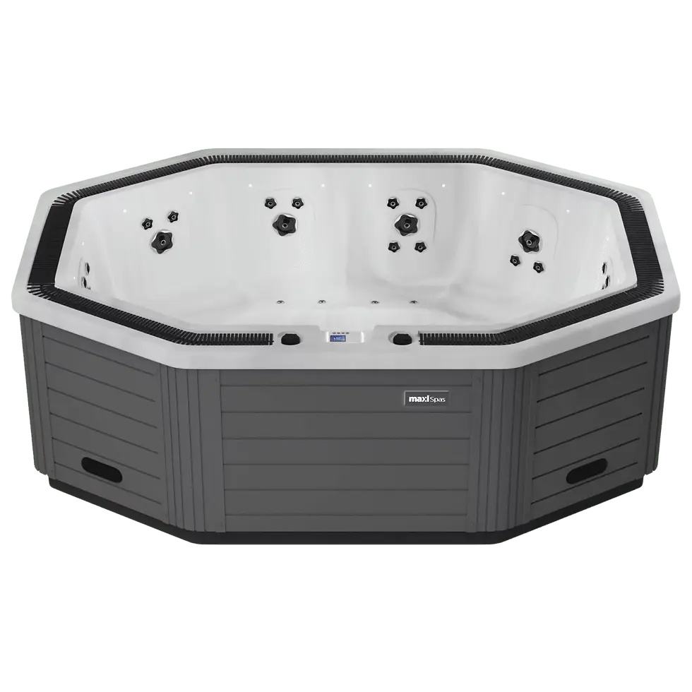 Octagon 10 kişilik ısıtmalı dış mekan jakuzi