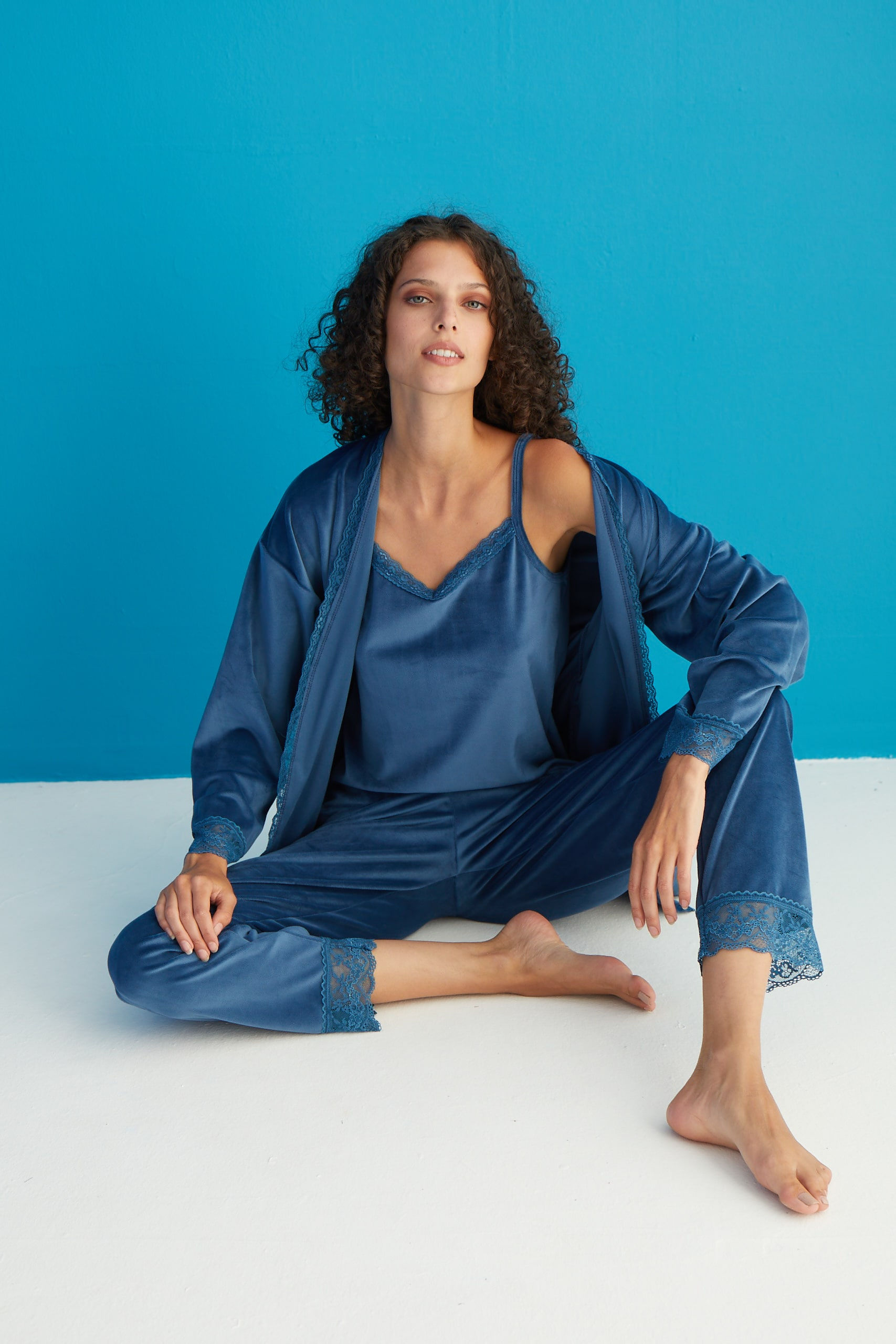 Indigo Pyjamas Set