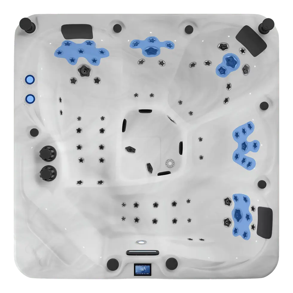 X Series Frame spa jakuzi sırt masaj jetleri