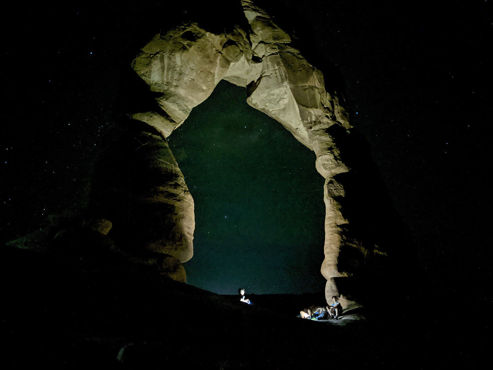 Arches At Night