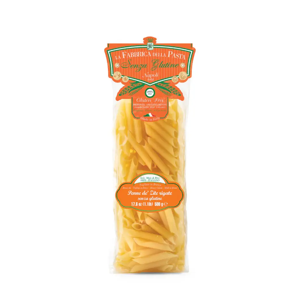 Penne de zite Rigate Sans Gluten 500g