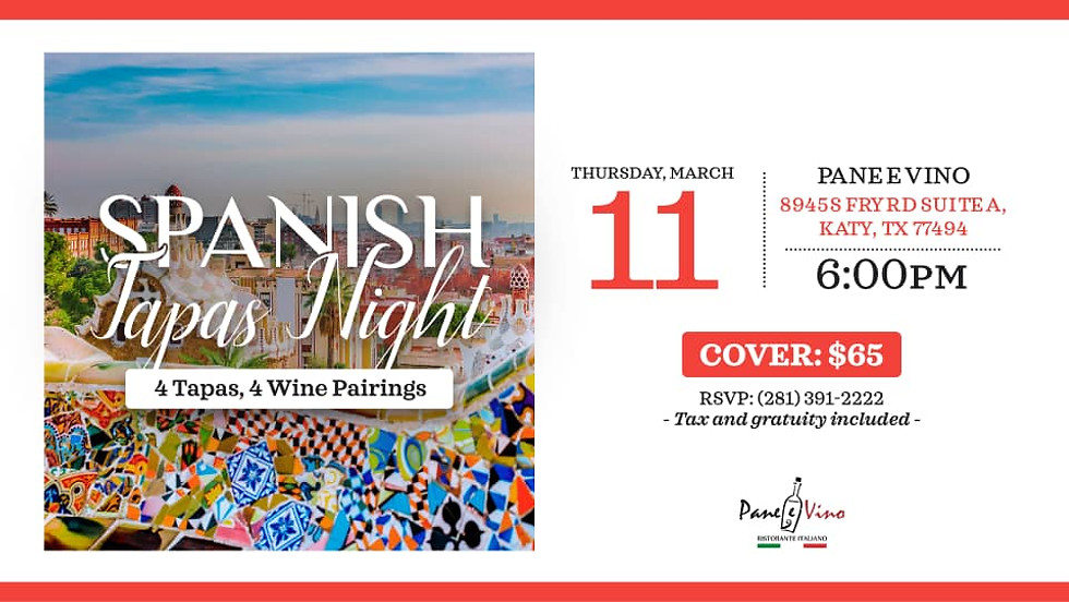 Spanish Tapas Night: A Special Evening